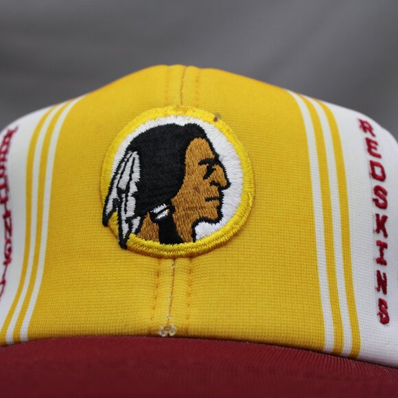 Washington Redskins Hat (VTG) - By Ted Fletecher - Adult Trucker Snapback - Picture 2 of 8